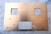 NOS teac a4300 reel to reel tape recorder stainless front panel face plate 4300
