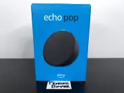 Amazon - Echo Pop (1st Generation) Smart Speaker with Alexa - Charcoal
