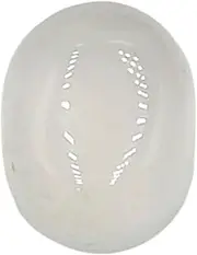 [Sahiba Gems] 15.50 Carat Natural White Aqeeq Milky White Hakik/Akik Gemstone ~ Ring Size Gemstone, 15.50 Carat, Natural Stone, Agate, 15.50 Carat, Natural Stone, Agate
