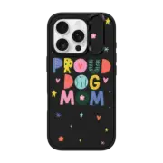 iPhone 16 Pro Impact Ring Stand Case MagSafe Compatible PROUD DOG MOM