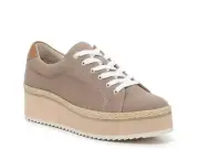 Women's Dolce Vita Tomas Rope Sneaker, Style:TOMAS, Size 6.5, Color Olive Canvas