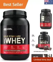 Gold Standard 100% Whey Protein Powder, Extreme Milk Chocolate, 907g