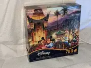 NOB Ceaco Thomas Kinkade Disney Mickey and Minnie Hollywood Jigsaw Puzzle 750 Pc