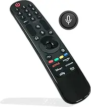 Voice Replacement Magic Remote Control MR23GA Compatible for LG Smart TVs OLED UHD 4K Models OLED G3, C3, B3 UR90, UR80, UQ75, UQ80 Series, with Voice and Pointer Function
