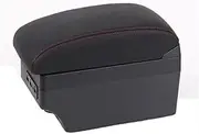for T&oyota for Aqua for Prius C Car Armrest Box Car Storage Box Internal Accessories Modification Car Centre Armrest Glove Box(B3-2 7USB)