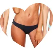 NWT RISE CITY SWIMWEAR "LILA" DARK GREY CHEEKY SKIMPY BIKINI BOTTOMS L