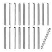 2x30mm Dowel Pins, 20pcs Round Head Flat Chamfered End Dowel Pin
