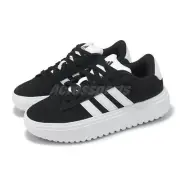 adidas Grand Court Platform Core Black Cloud White Women Casual Shoes IE1102