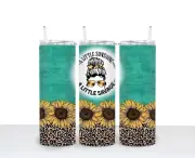 Little Sunsine Little Savage 20oz Stainless Steel Double Wall Tumbler With Straw