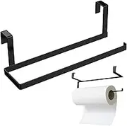 Paper Towel Holder Cabinet Door 10 x 2 x 3 Sturdy Over The Door Paper Towel Holder Creative Paper Towel Holder No Drill Roll Paper Towel Holder for Kitchen Bathroom Paper Towel Holder Cabinet Paper