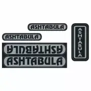 Ashtabula BMX decal set - Old school bmx