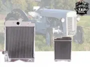 3 Row Radiator Fits Massey Ferguson 35 202 MF TE20 TO20 TO30 TO35 TEA20 181623M