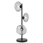 ZECCA 3 Lights Table Lamps Black / Smoke - ZECCA TL3-BKSM