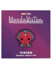 100% Soft x Marvel WandaVision Vision Limited Edition Enamel Emoji Pin