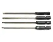 ProTek RC TruTorque Metric 1/4" RC Power Drill Hex Tip Set (1.5 2.0 2.5 3.0mm)