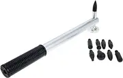 1Set Percussion Hammer Hand Tool for Automotive Sheet Metal Tool with Replaceable Tips for Dents Removal and Smoothing