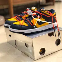 在飛比找蝦皮購物優惠-Off-White x Nike Dunk Low LTHR