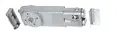 Medium Duty 90 No Hold Open Overhead Concealed Closer with S-Side-Load Hardware