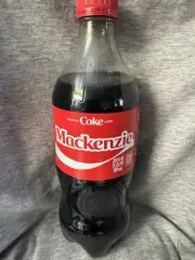 Share A Coke with Mackenzie 2025 Personalized Gift Coca Cola Bottle 20oz