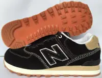 在飛比找Yahoo!奇摩拍賣優惠-New Balance 574 黑藍 百搭 復古 慢跑休閒鞋