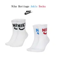 在飛比找蝦皮商城優惠-Nike 襪子 Heritage Ankle Socks 白