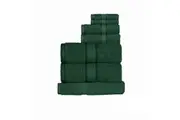 Kingtex 550gsm Cotton 7 Pce Towel Set Forest
