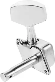 ibasenice 1 Set Small Square Guitar Bolt Semi-enclosed Tuning Pegs Machine Heads For Acoustic Guitar Tuning Machines Durable And Precise Tuning Keys