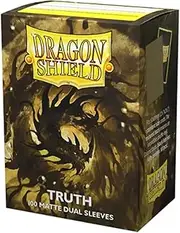 Arcane Tinmen Dragon Shield Dual Matte Truth Art Sleeves, Standard (Box of 100)
