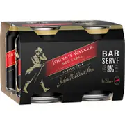 [Johnnie Walker] Johnnie Walker & Cola Bar Serve 9% Can 250mL