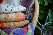 lot of 10 Pcs Wholesale Cotton Kantha Handmade Patchwork Quilt Vintage Gudari