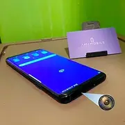 Modified S9+ Spy Camera Phone – Hidden Camera with 1440P Autofocus Lens in Custom Top Port, 256GB Storage, Uninterrupted Stealth Recording, Premium Secret Camera Phone