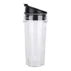 16Oz Replacement Cup Blender Cup Container With Flip Lid Fit For Nutri Ninja