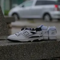 在飛比找蝦皮購物優惠-New Balance 550 皮革 復古 男女款 D楦 黑