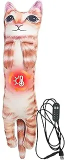 Animal Heating Pad For Cramps - Electric Heating Doll Pillow | Kitten Thermal Cushion For Menstrual Relief Plush Thermal Warm Doll