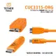 EC數位 Tether Tools CUC3315-ORG Pro 傳輸線USB-C to 3.0 Micro B