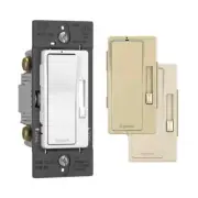 Legrand Radiant 450W Rocker Dimmer for LED/CFL , White/Light Almond/Ivory
