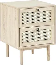 Cooper & Co. Oahu 40cm Rattan Bedside Table Natural