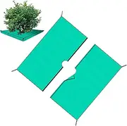 Landscaping Tarp,Garden Ground Cover | Heavy Duty Waterproof Cover 79 X 79 Inches Blocker Mats for Beds Grass Control Flower Gardening Driveway Outdoor Lawn