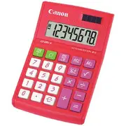 Canon LS88VII Desktop Calculator Red