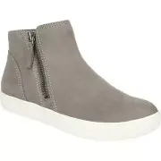 Naturalizer Miranda Women's Booties Grey Nubuck 8.5 M New/Display