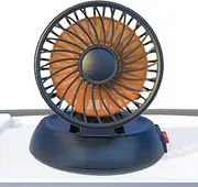 Car Fans That Blow Cold Air - Strong Airflow Cooler Single Head - Foldable Vehicle Cooling Fan, 3 Speeds, for SUVs, RVs, Trucks, Sedans, Cruises, USB Powered