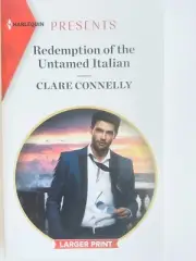 Redemption of the Untamed Italian by Clare Connelly .. 2020 HP Larger Print New