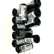 12 BLACK JUMBO WEAVING THREAD FOR WEFT HAIR BRAID EXTENSIONS ETC 100% POLYSTER.