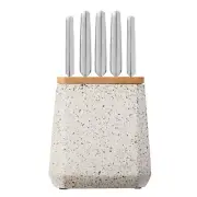 Furi Pro Stone Block Set Olive Terrazzo 6 Piece - 6pc 41513