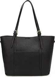 [Dora & Liz] Tote Bags for Women Medium Vegan Leather Designer Purses and Handbags Ladies Travel Shoulder Bag