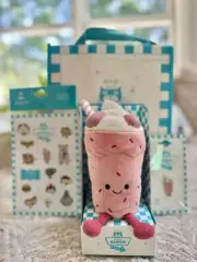 Jellycat Bubbeca Milkshake - New with Tags - FAO NYC Diner Exclusive