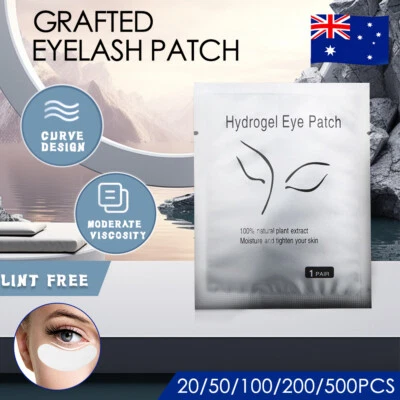2000pairs Eye pads Eyelash Pad Gel Patch Lint Free Lashes Extension Mask Eyepads