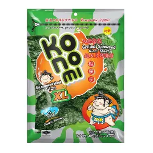 【KoNoMi相撲手】泰式海苔超大片烤海苔48g(原味/香辣海鮮)