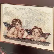 Leisure Arts Raphael's Angels Cross Stitch Pattern Leaflet #2634