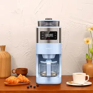 松下美式咖啡機A702家用全自動研磨現煮濃縮沖泡智能保溫豆粉兩用